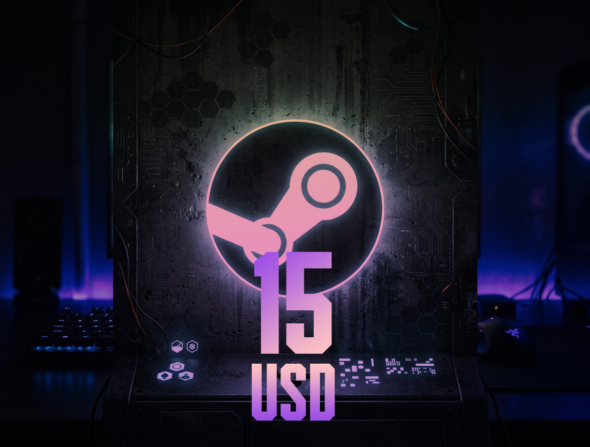 Steam 15 USD
