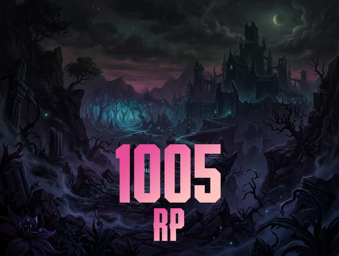 League Of Legends 1005 RP