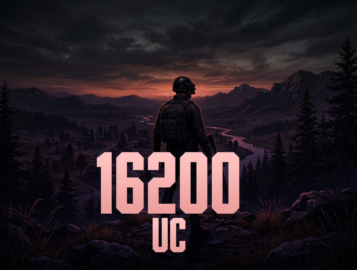 PUBG Mobile 16200 UC